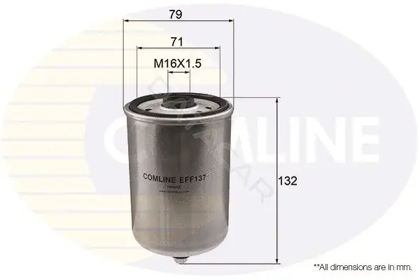 Топливный фильтр COMLINE EFF137