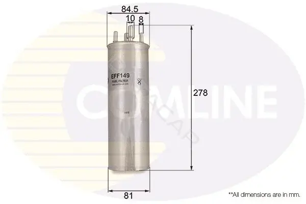 Топливный фильтр COMLINE EFF149