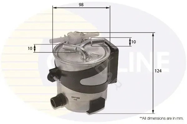 Топливный фильтр COMLINE EFF166