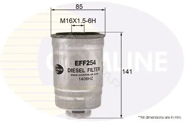 Топливный фильтр COMLINE EFF254