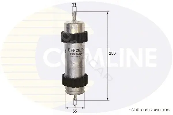 Топливный фильтр COMLINE EFF267D