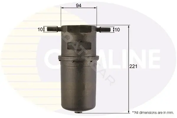 Топливный фильтр COMLINE EFF296D