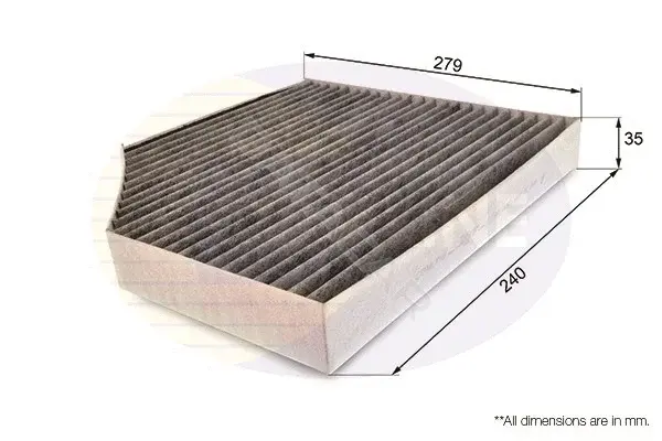 Фильтр салонный COMLINE EKF106A