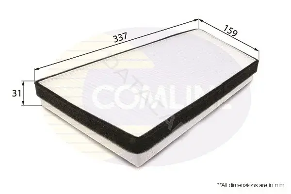 Фильтр салонный COMLINE EKF115