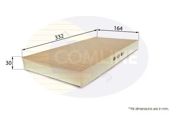 Фильтр салонный COMLINE EKF116