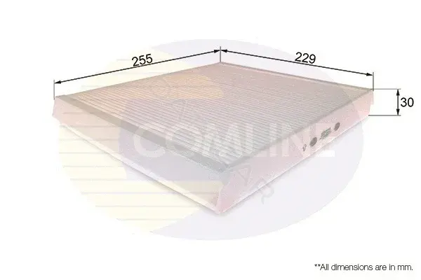 Фильтр салонный COMLINE EKF123