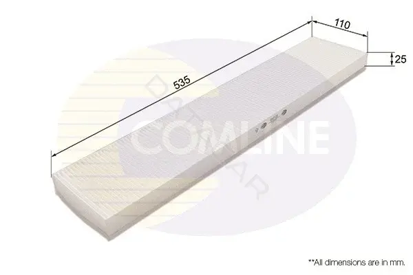Фильтр салонный COMLINE EKF131