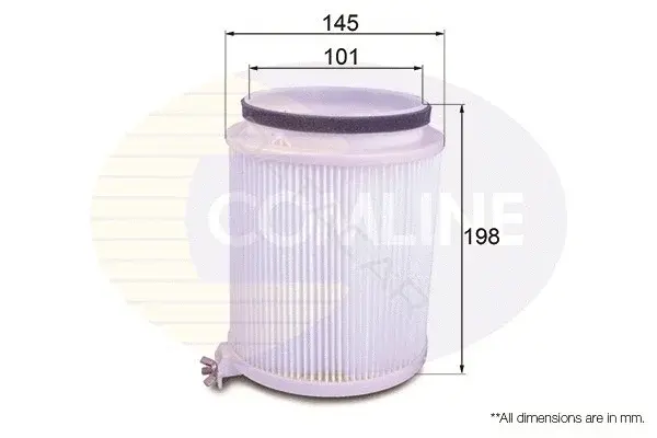 Фильтр салонный COMLINE EKF134