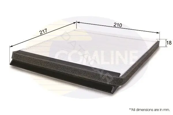 Фильтр салонный COMLINE EKF136