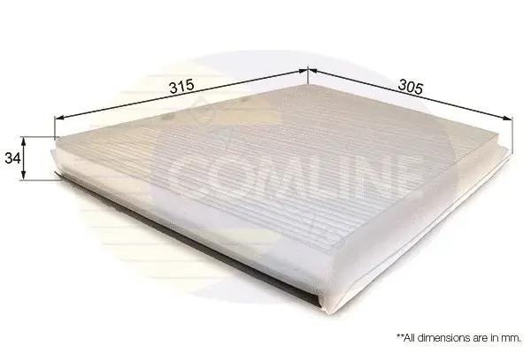 Фильтр салонный COMLINE EKF139