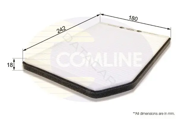 Фильтр салонный COMLINE EKF146