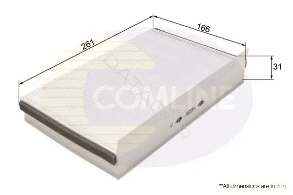 Фильтр салонный COMLINE EKF150