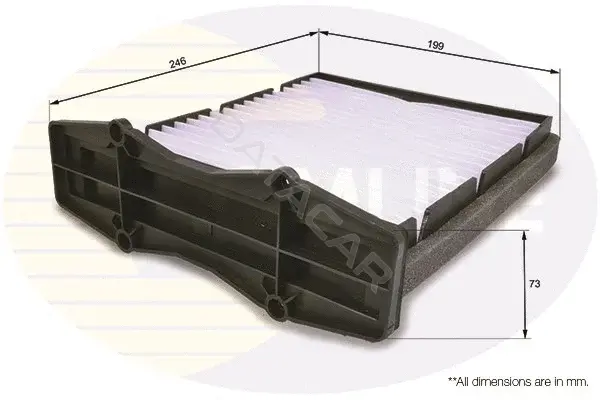 Фильтр салонный COMLINE EKF153