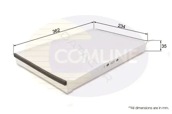 Фильтр салонный COMLINE EKF175