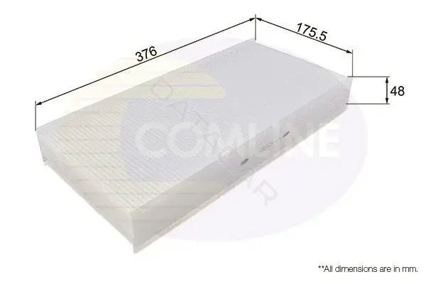 Фильтр салонный COMLINE EKF178