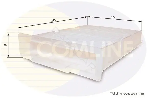 Фильтр салонный COMLINE EKF199