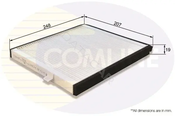 Фильтр салонный COMLINE EKF202