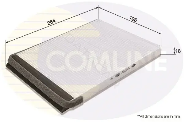 Фильтр салонный COMLINE EKF223