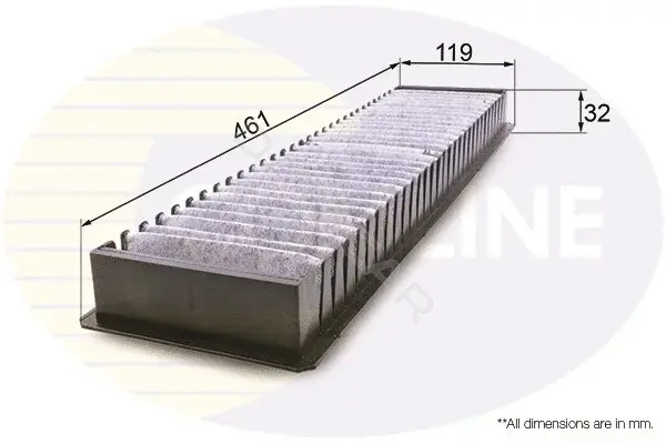 Фильтр салонный COMLINE EKF252A