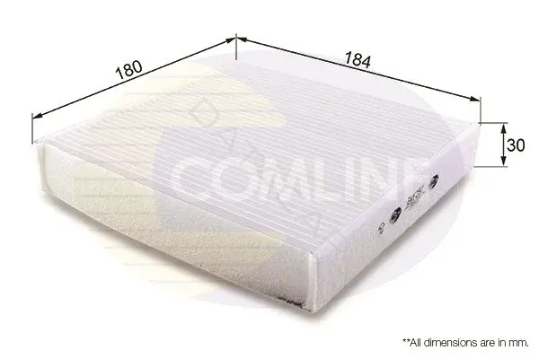 Фильтр салонный COMLINE EKF257