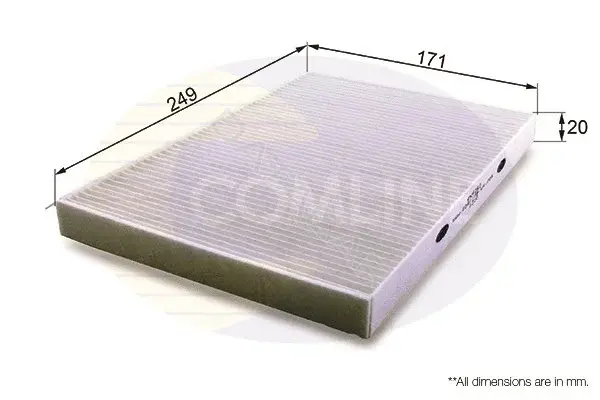 Фильтр салонный COMLINE EKF262