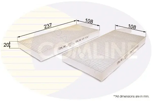 Фильтр салонный COMLINE EKF270-2