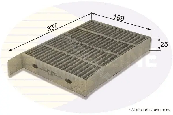 Фильтр салонный COMLINE EKF296A