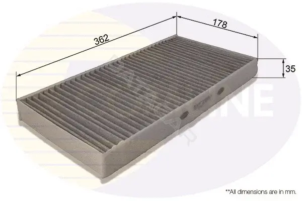 Фильтр салонный COMLINE EKF299A