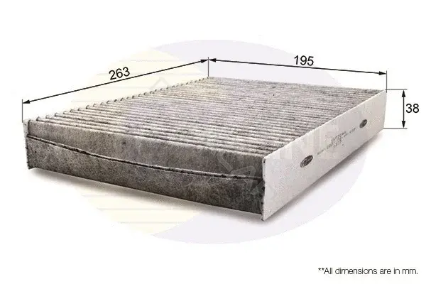 Фильтр салонный COMLINE EKF304A