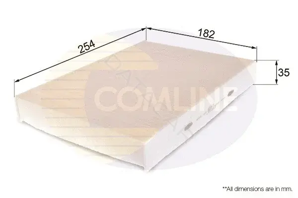 Фильтр салонный COMLINE EKF317