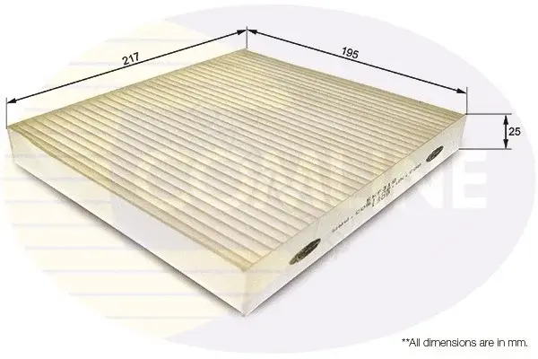 Фильтр салонный COMLINE EKF318