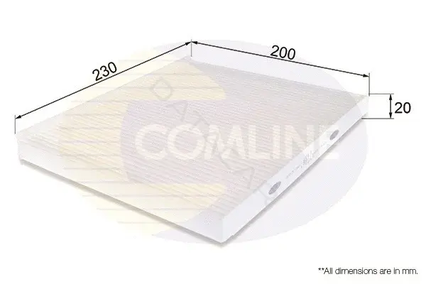 Фильтр салонный COMLINE EKF321