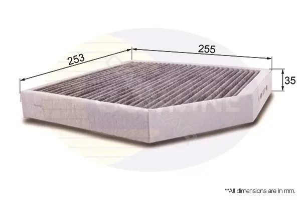 Фильтр салонный COMLINE EKF327A