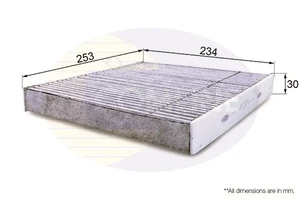 Фильтр салонный COMLINE EKF328A