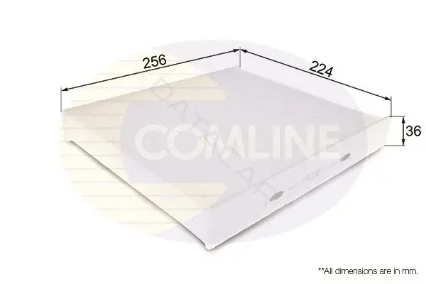 Фильтр салонный COMLINE EKF332