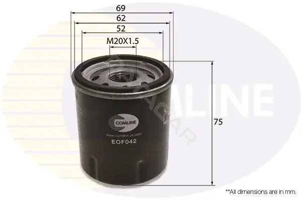 Масляный фильтр COMLINE EOF042