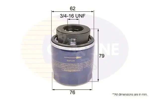 Масляный фильтр COMLINE EOF226