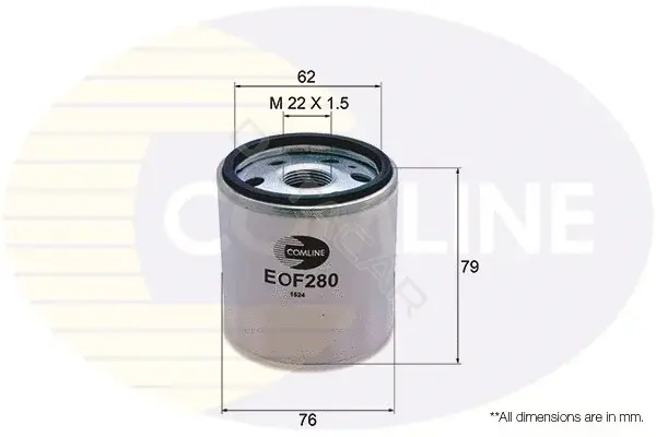 Масляный фильтр COMLINE EOF280