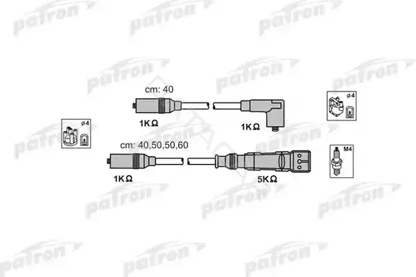 Высоковольтные провода PATRON PSCI1002