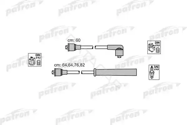 Высоковольтные провода PATRON PSCI1007