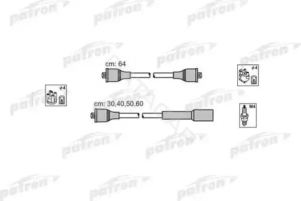 Высоковольтные провода PATRON PSCI1009