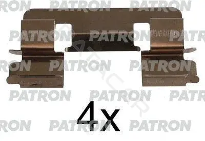 Ремкомплект тормозных колодок PATRON PSRK1067