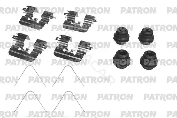 Ремкомплект тормозных колодок PATRON PSRK1393