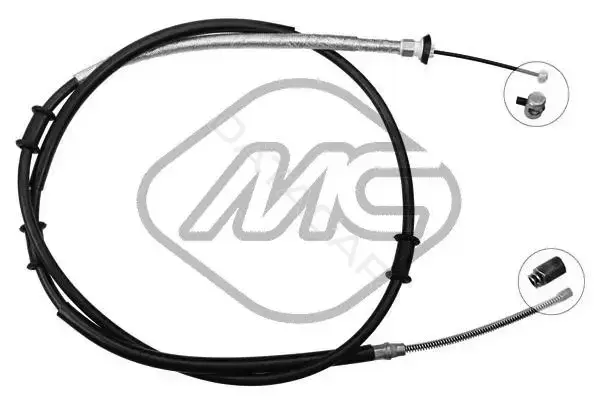 Трос ручника Metalcaucho 81392