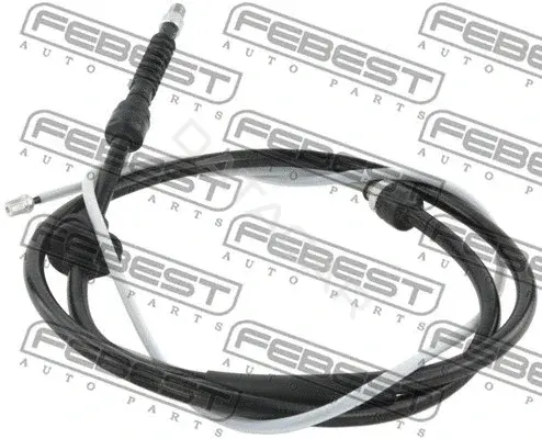 Трос ручника FEBEST 24100-MEG