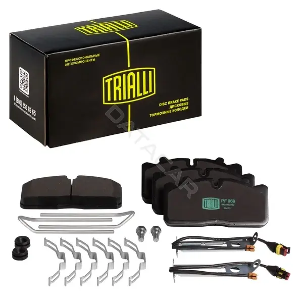 Тормозные колодки TRIALLI PF969