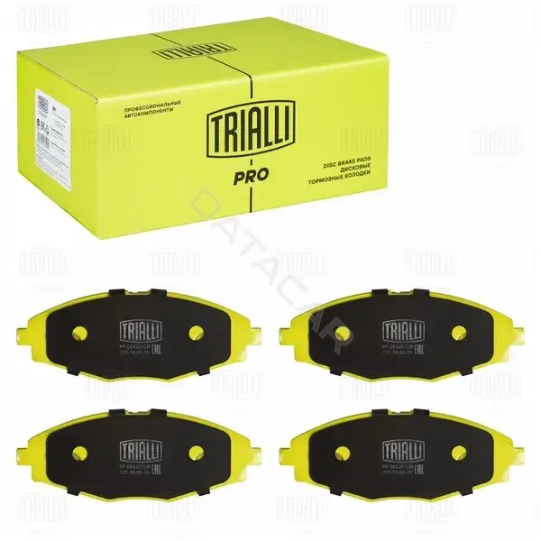 Тормозные колодки TRIALLI PF051301CR