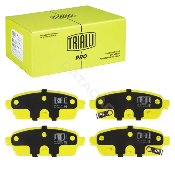 Тормозные колодки TRIALLI PF0572CR