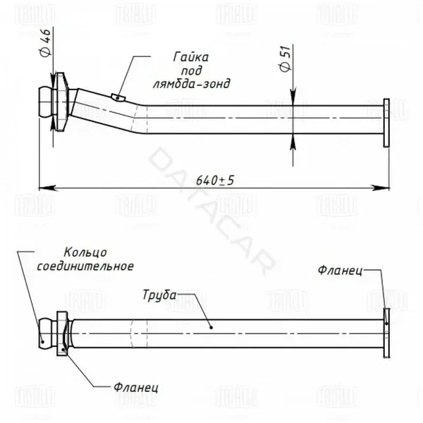 Глушитель выхлопных газов TRIALLI ERP0117