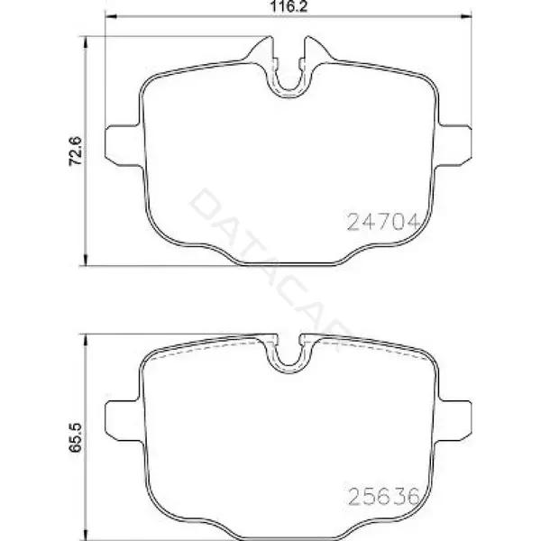 Тормозные колодки TRIALLI PF4240